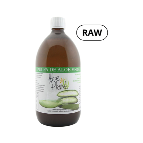 ALOEPLANT - Pulpa Fresca de ALOE VERA para beber Eco 1/2 lt.
