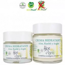 ALOEPLANT - Crema Hidratante con aloe vera eco 50 ml.